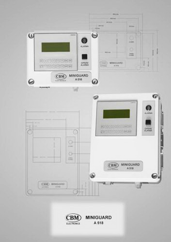 Miniguard alarm system manual cover