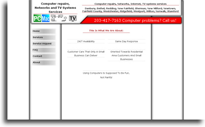 Computer repairs business